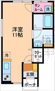 ボヌール A棟の間取り画像