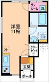 ボヌール A棟の間取り画像