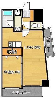 THE SQUARE Suite Residenceの間取り画像