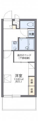 レオパレスシーサー館の間取り画像