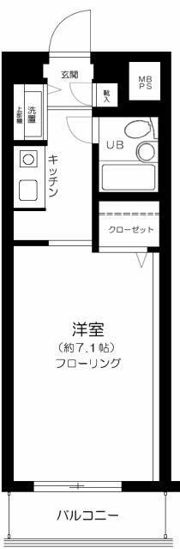 日神パレステージ武蔵関公園の間取り画像