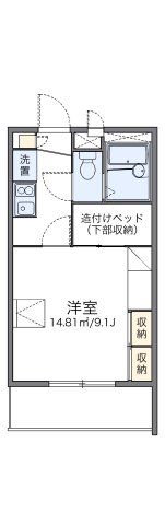 レオパレス荒見の間取り画像