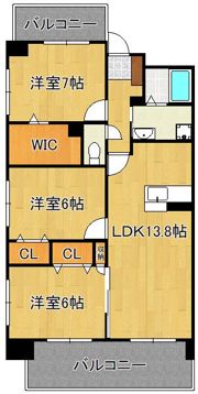 ベイサイド本町の間取り画像