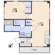 アビタシオン松葉の間取り画像