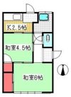 井上貸家の間取り画像