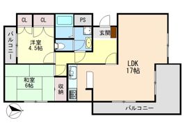 伊賀町グリーンコーポの間取り画像