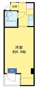 ベルトピア多摩川の間取り画像
