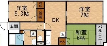パナシア川越の間取り画像
