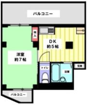 大安マンションの間取り画像