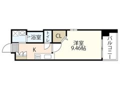アルファレガロ駅前通りの間取り画像