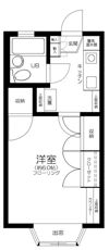メゾン大野Ⅲの間取り画像