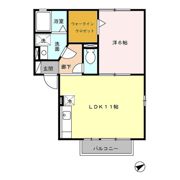 ロイヤルコーポ弓削の間取り画像
