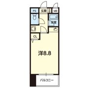 ﾗｲｵﾝｽﾞﾏﾝｼｮﾝ古城堀端公園第2 507号の間取り画像