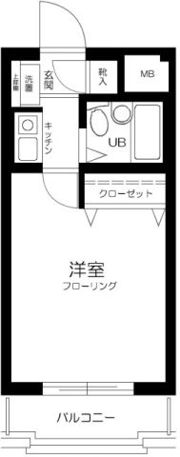 ドム学芸大の間取り画像