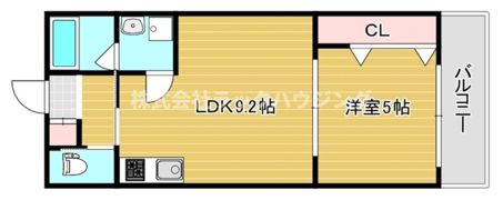 セレニティ下木田B棟の間取り画像