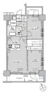 ウィステミラ西船橋の間取り画像