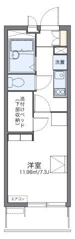 レオパレス光の間取り画像
