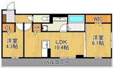 ルシオル鞘ヶ谷の間取り画像