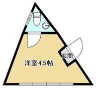 外間共同住宅の間取り画像