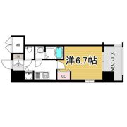 アドバンス難波西アクアの間取り画像