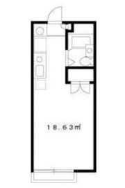 ハビタス調布の間取り画像