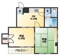 グランレッド1の間取り画像