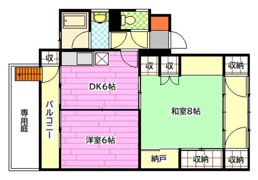 尼子ビルの間取り画像