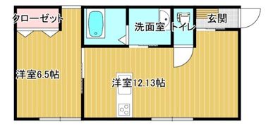 azul(アズール)の間取り画像