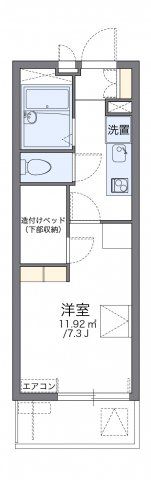 レオパレスニューセレッソの間取り画像