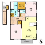 クラッシモの間取り画像