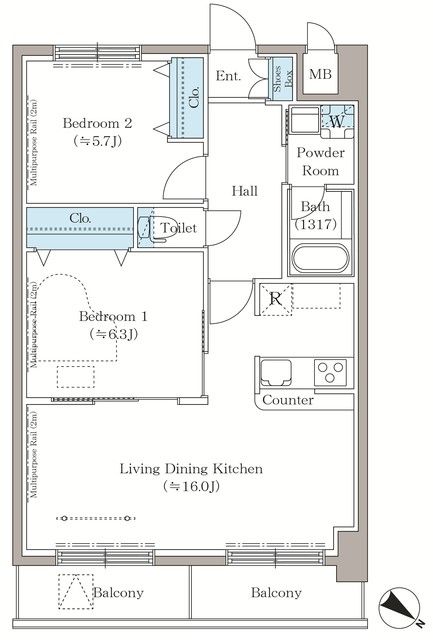 間取図