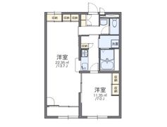 レオパレスマロンハイツ Ⅲの間取り画像