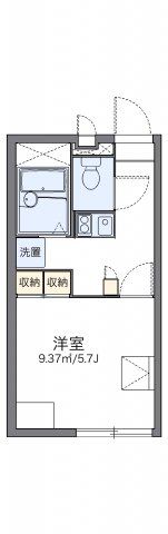 レオパレス瑞江Ⅱの間取り画像