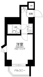ダイアパレス池尻大橋の間取り画像