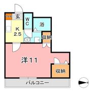 ブールブランシュ Cの間取り画像