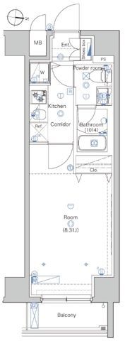 レアライズ八広の間取り画像