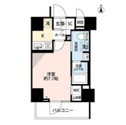 プレール・ドゥーク住吉Ⅳの間取り画像
