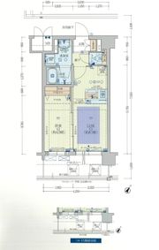 ララプレイス ザ・大阪リヴァージュの間取り画像