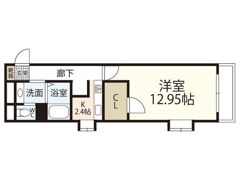 ロアール松川町の間取り画像