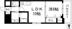 D&Designレジデンス鶴舞の間取り画像