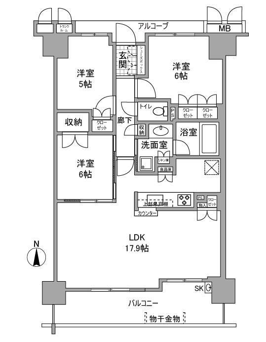 間取図