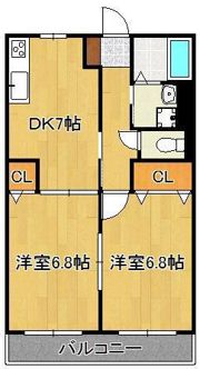 ボナール大和の間取り画像