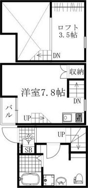 LE COCON豊田Aの間取り画像