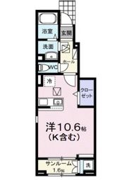 パフュームⅠの間取り画像