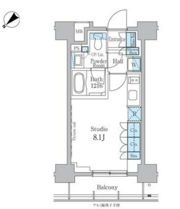 パークアクシス横浜反町公園の間取り画像