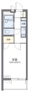 レオパレスメティスの間取り画像