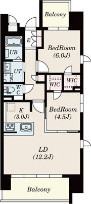 S-RESIDENCE茶屋ヶ坂Eastの間取り画像