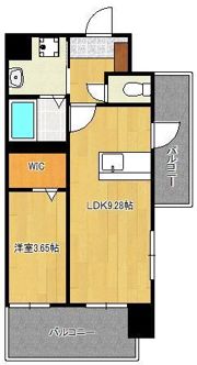 THE SQUARE Glory Residenceの間取り画像