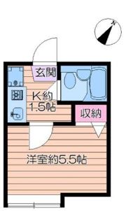 ソフィア一之江Bの間取り画像