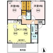 ブルー フォーレ D棟の間取り画像